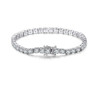 Tennis Bracelet in Sterling Silver